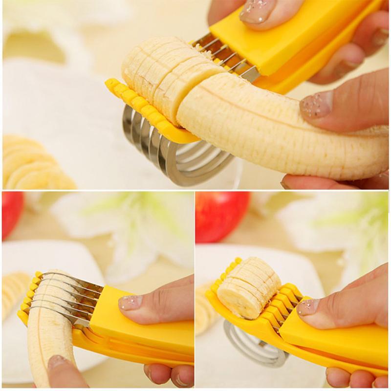 Havenholt Banana Slicer with 11 Stainless Steel Blades