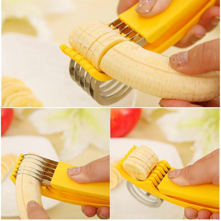Havenholt Banana Slicer with 11 Stainless Steel Blades