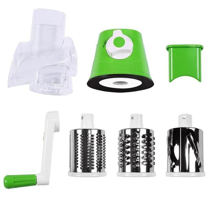 Havenholt Rotary Vegetable Grater with 3 Blades