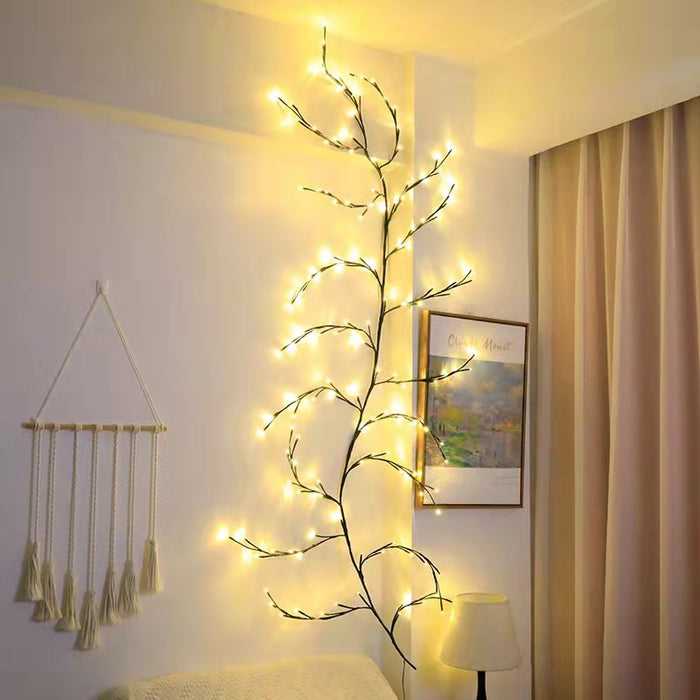 Havenholt Bendable willow vine light garland with 144 LEDs