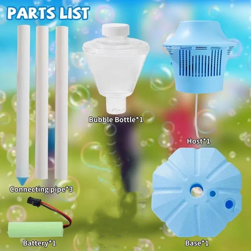 Havenholt Automatic Bubble Machine with Adjustable Stand