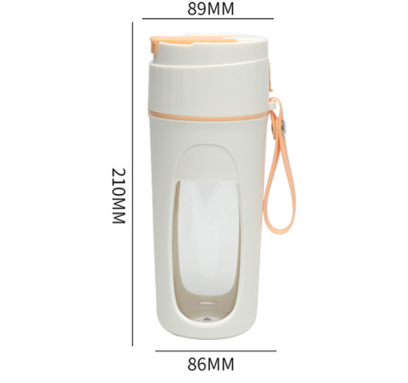 Portable USB Blender with Safety Protection, Cordless Juicer Cup