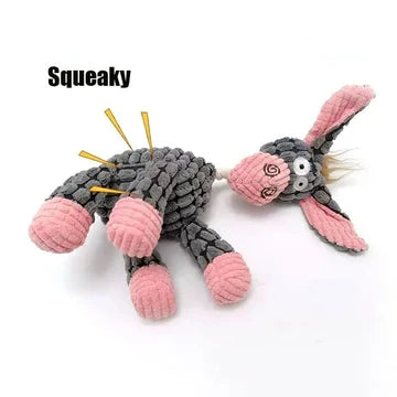 Havenholt Reinforced Velvet Dog Toy with Squeaker
