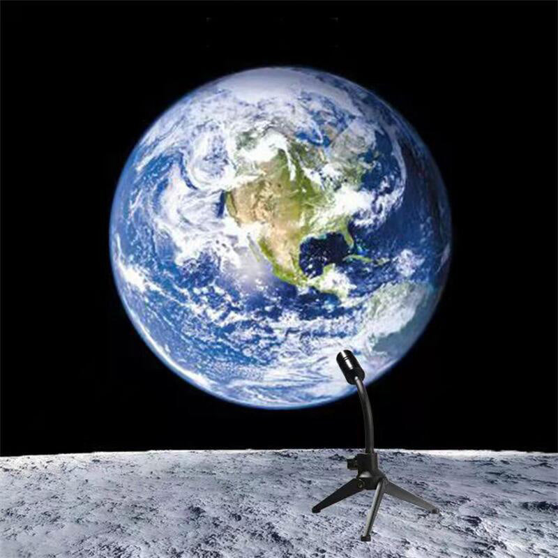 Havenholt Moon and Earth Projection Lamp with Two Films