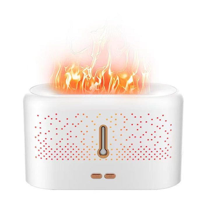 Havenholt White flame aroma diffuser with 200 ml tank, USB