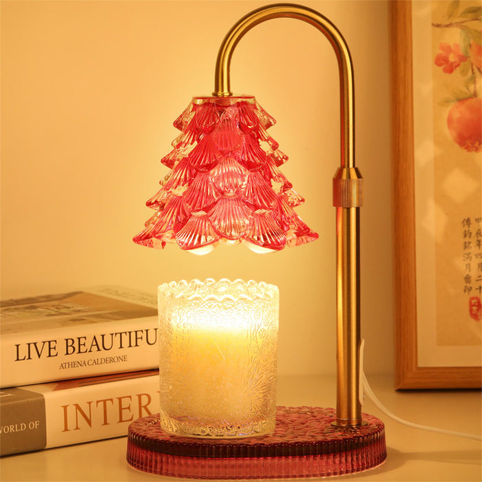 Havenholt Candle warmer lamp with timer and dimmer, pink tree design