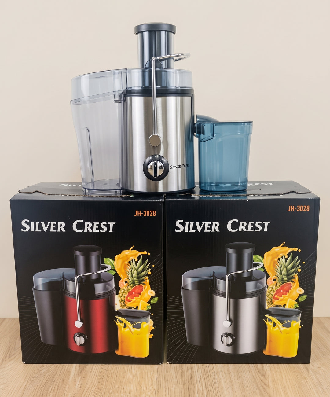 800W Centrifugal Juicer Extractor, Stainless Steel Juicer Machine with 3 Inch Wide Feed Chute for Fruits and Vegetables