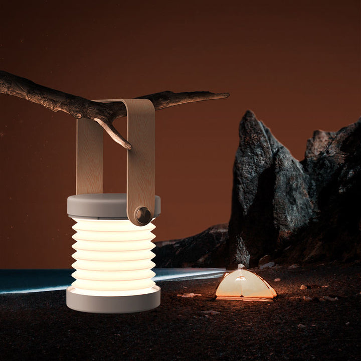 Foldable Touch Dimmable LED Lantern, USB Rechargeable Night Light