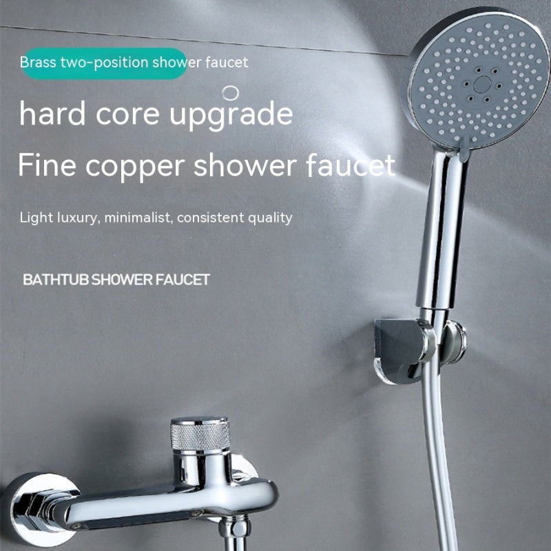 Handheld Filter Shower Head Set with Hose and Wall Holder