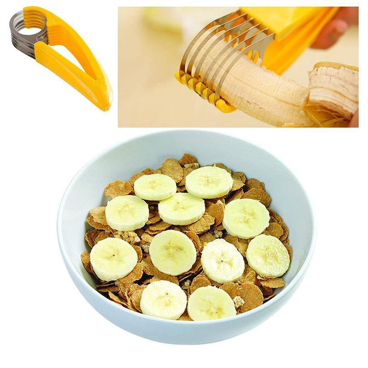 Havenholt Banana Slicer with 11 Stainless Steel Blades