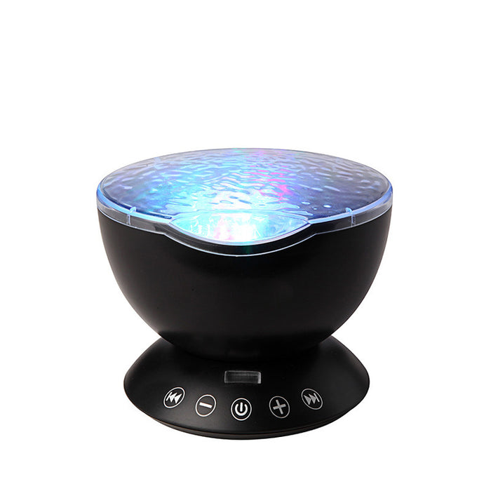 Havenholt Ocean wave projector night light with speaker