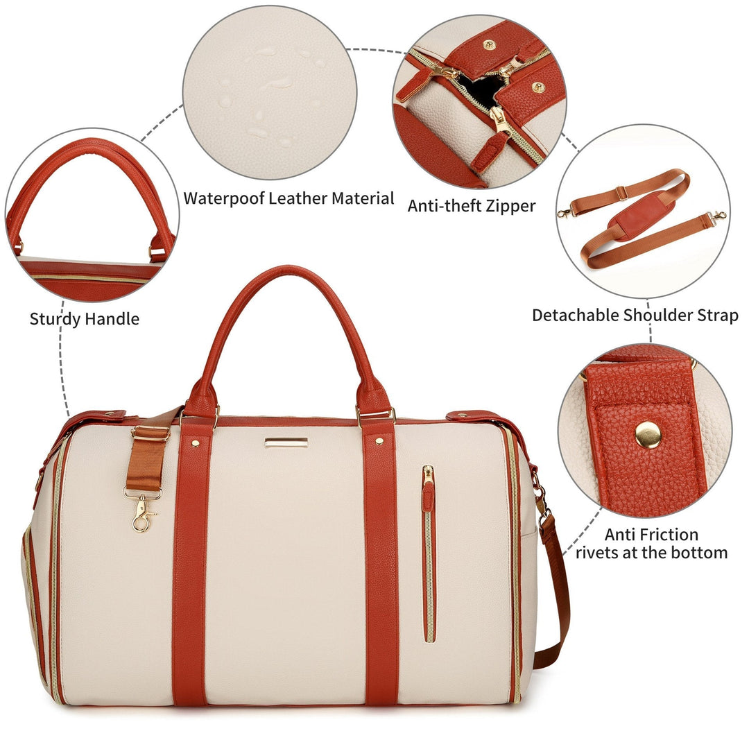 Havenholt 60L Carry-On Travel Bag with Shoe Compartment