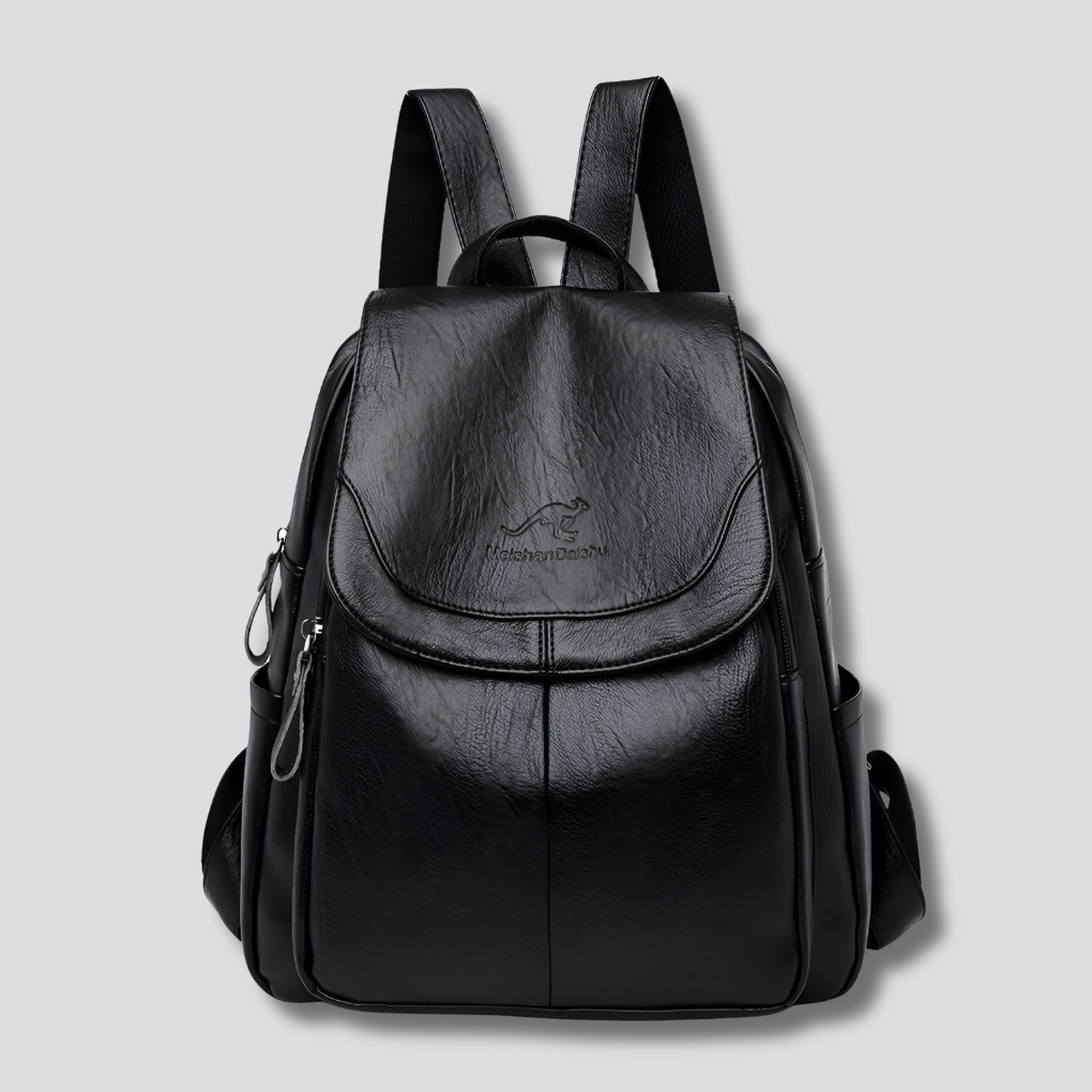 Havenholt Embossed Anti-Theft Backpack with Back Zip