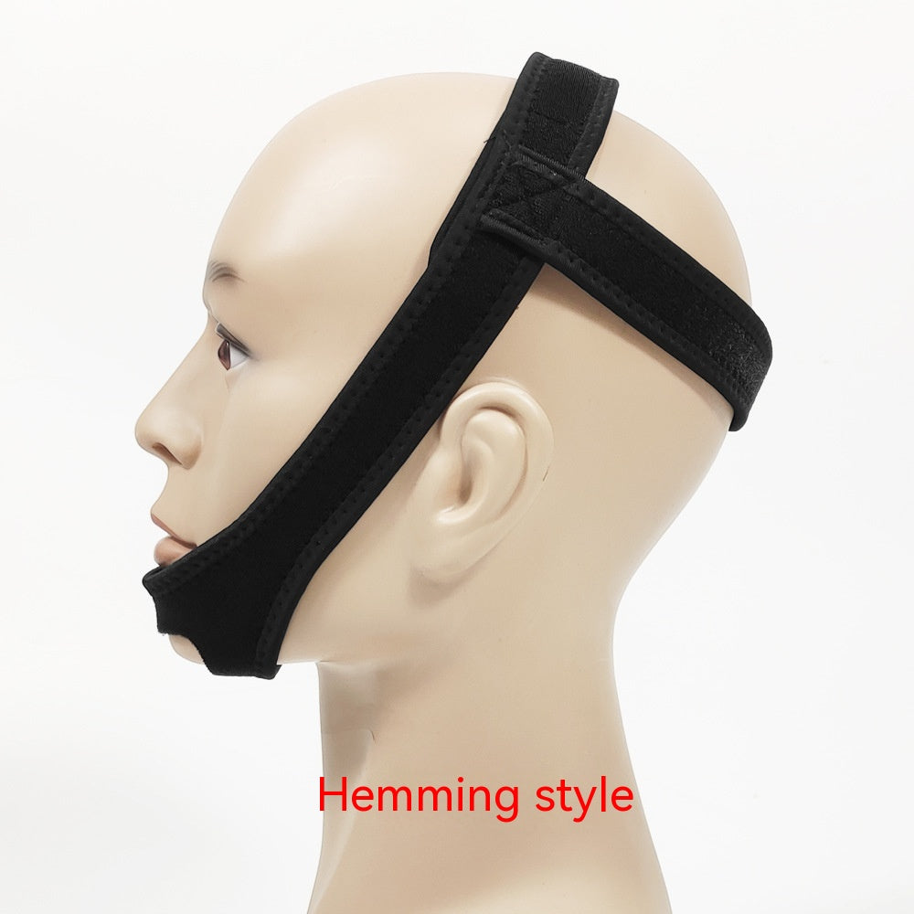 Adjustable Sleep Chin Strap, Breathable Chin Support Strap for Comfortable Overnight Wear