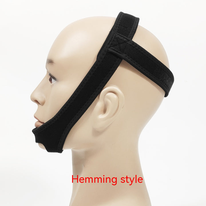 Adjustable Sleep Chin Strap, Breathable Chin Support Strap for Comfortable Overnight Wear