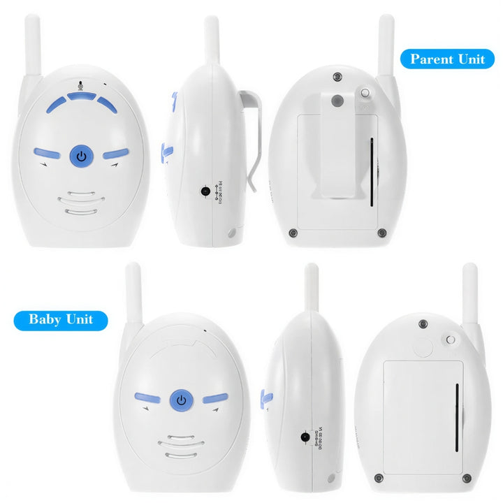 Audio Baby Monitor with High Sensitivity Microphone and Wireless Range Coverage