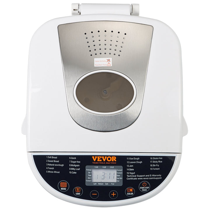 Automatic Bread Maker Machine with Digital Control Panel