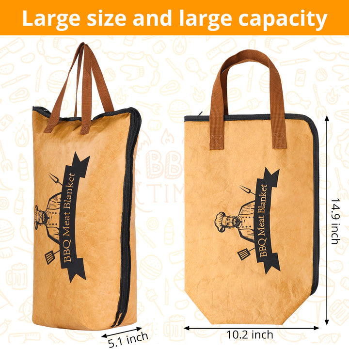 BBQ Meat Resting Blanket with Insulated Design and Carry Handle