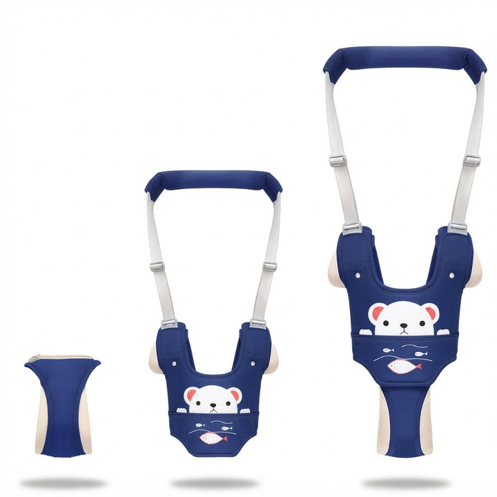 Baby Walking Harness, Adjustable Toddler Walker Assistant Belt with Detachable Crotch Support for 9 to 24 Months