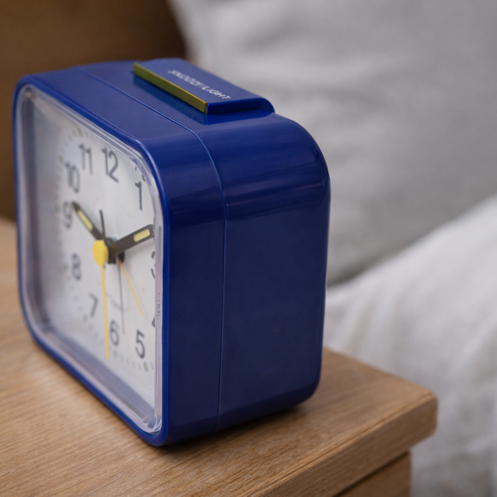 Havenholt Analogue Bedside Alarm Clock with Night Light