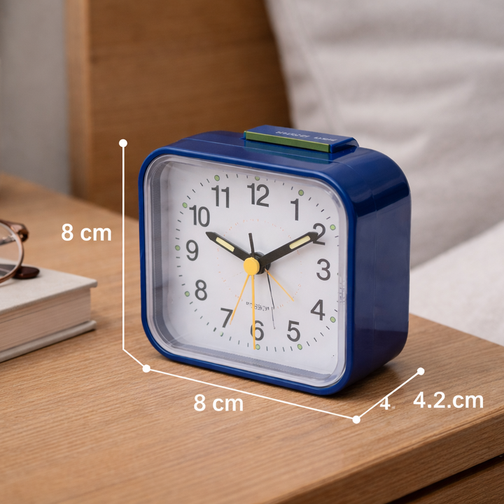 Havenholt Analogue Bedside Alarm Clock with Night Light