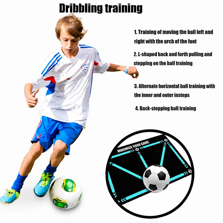 Havenholt Football Training Mat for Home Footwork