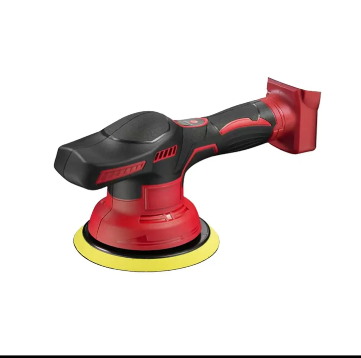 Cordless Orbital Buffer Polisher with Variable Speed and Multiple Foam Pads