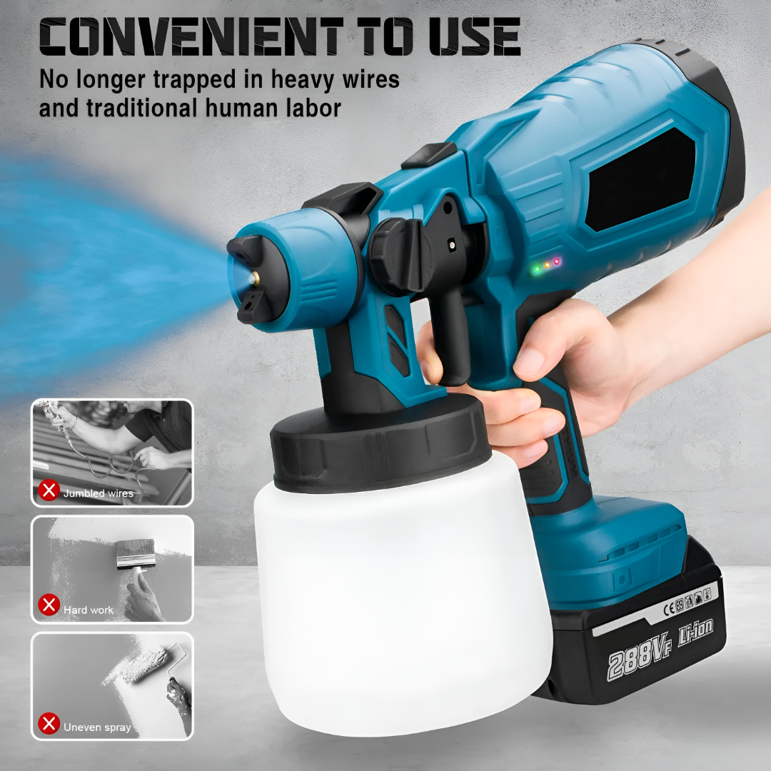 Havenholt Paint Sprayer with Two Batteries