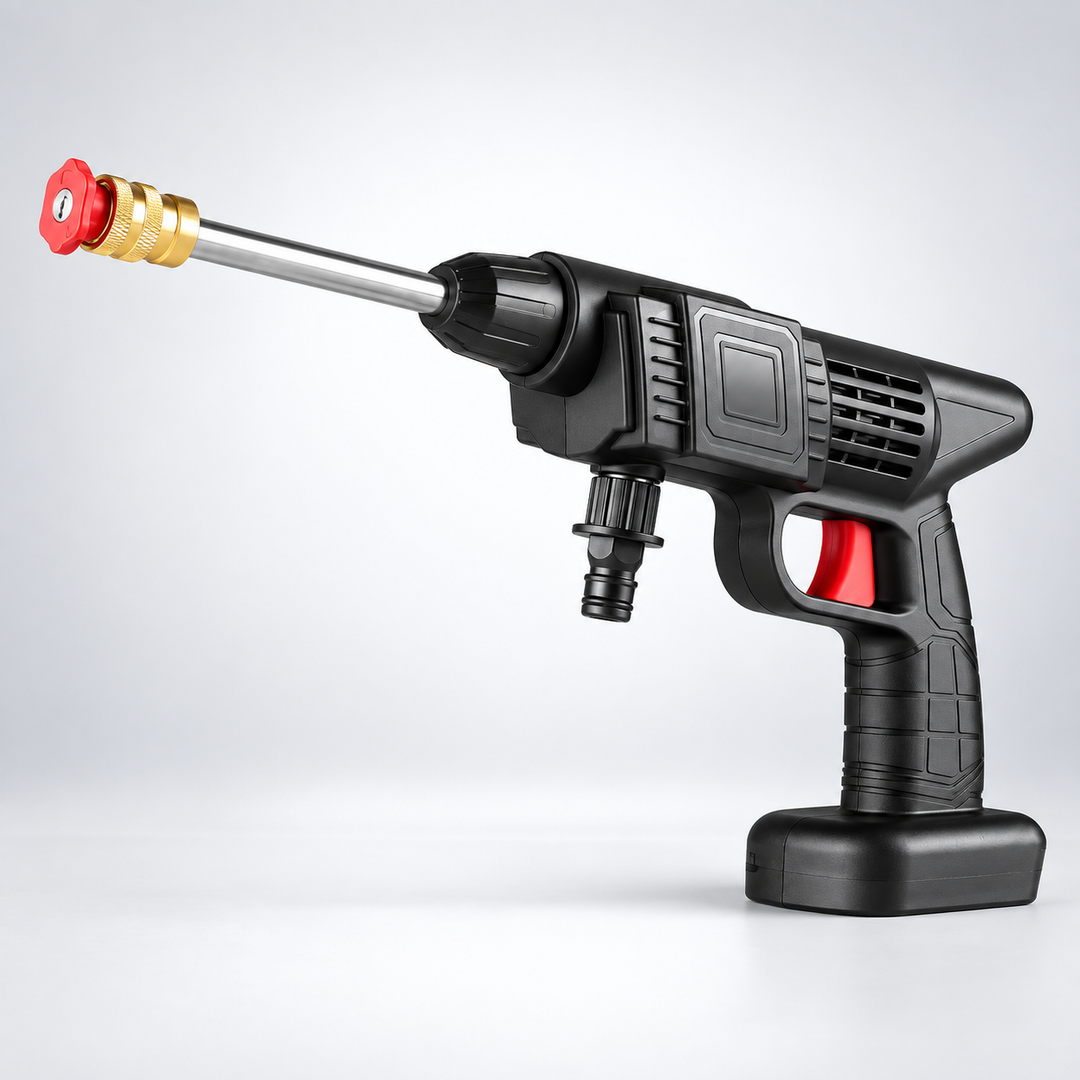Cordless Pressure Washer 380 PSI with Foam Soap Kettle and Dual 24V Batteries
