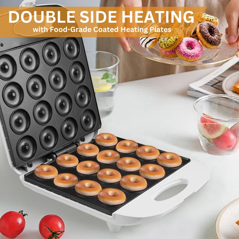 Havenholt 16-Hole Electric Mini Doughnut Maker