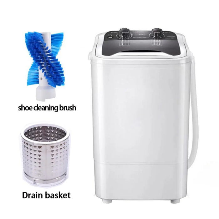 Delete - 13LB Compact Washing Machine with Twin Tub for Wash and Spin Dry