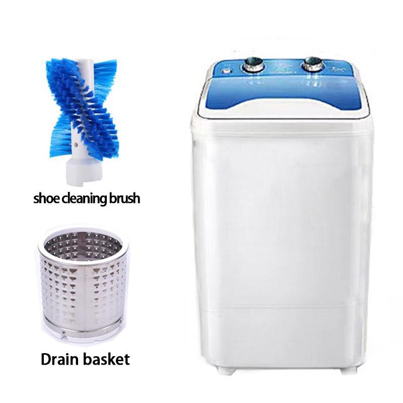 Delete - 13LB Compact Washing Machine with Twin Tub for Wash and Spin Dry