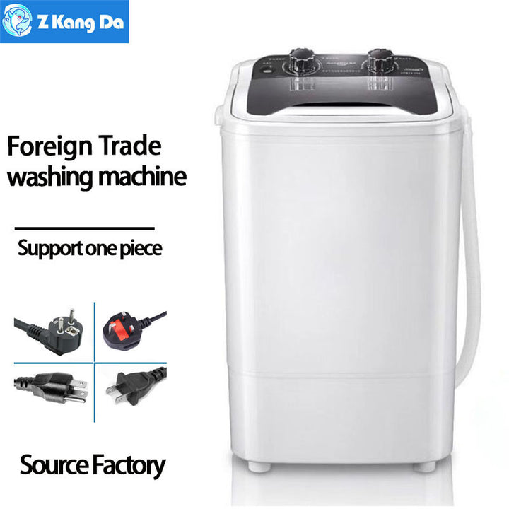 Delete - 13LB Compact Washing Machine with Twin Tub for Wash and Spin Dry