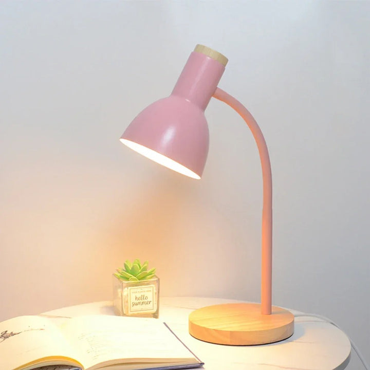 Desk LED Lamp with Pen Holder for Reading and Writing