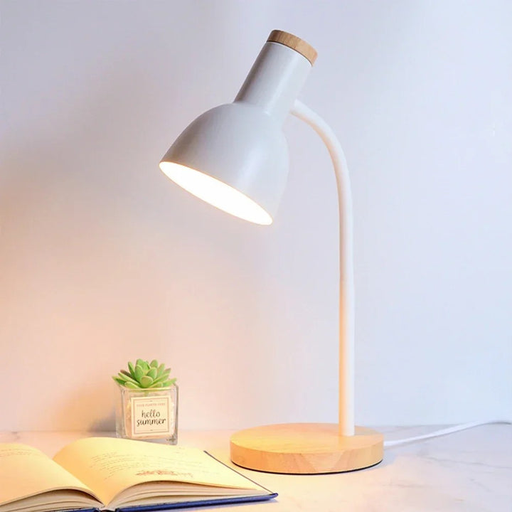 Desk LED Lamp with Pen Holder for Reading and Writing