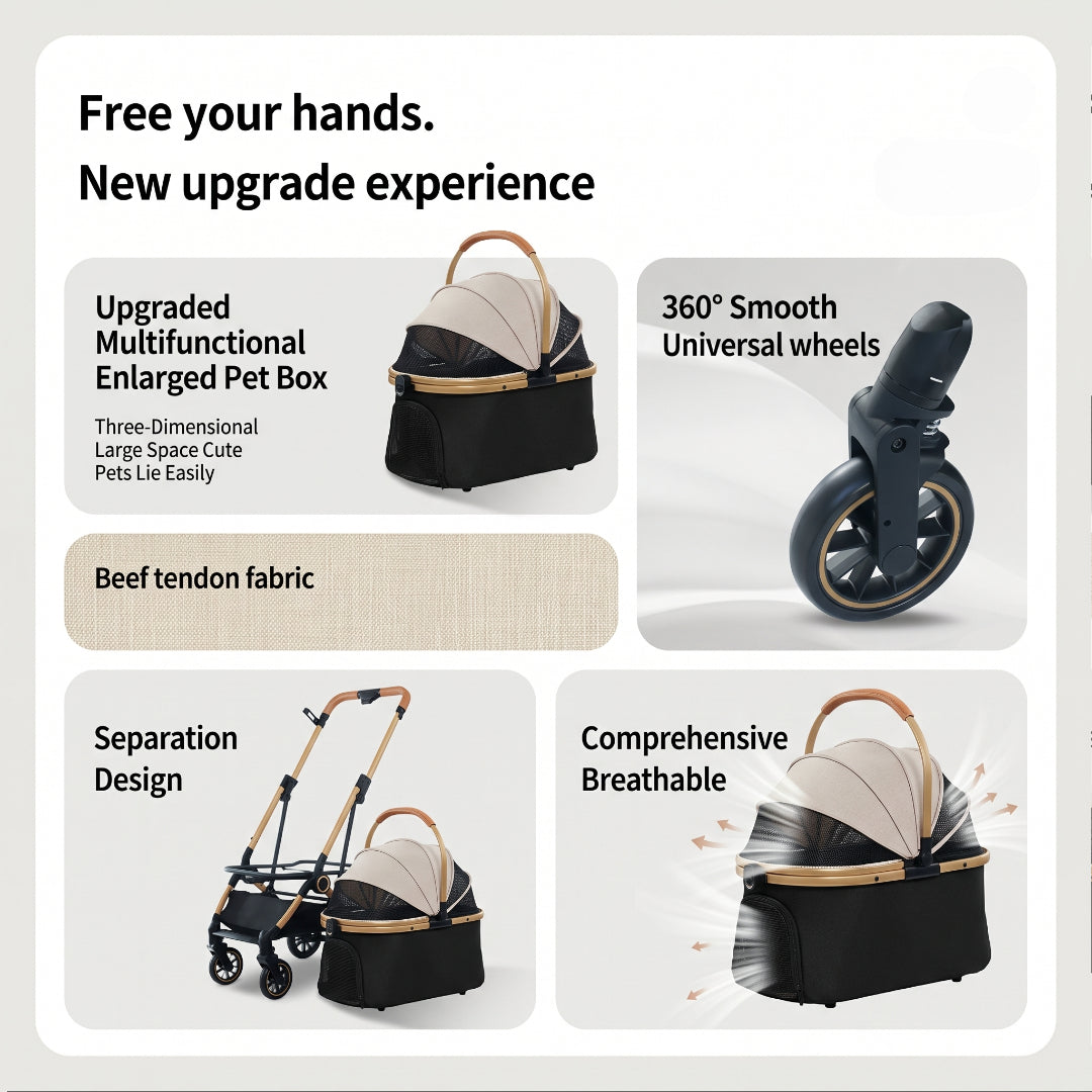 Dog Stroller and Transport Box