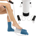 Easy-On Sock Wearing Helper Device