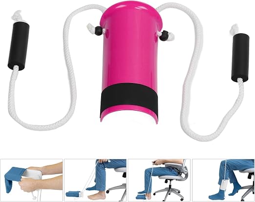 Easy-On Sock Wearing Helper Device