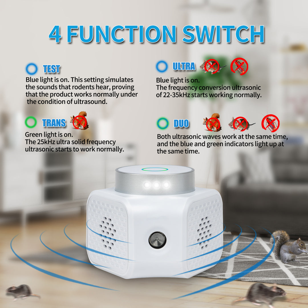 Havenholt Ultrasonic Plug-In Rodent Repeller