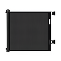Expandable Window Screen with Fibreglass Mesh and Felt Seal, 2-Pack