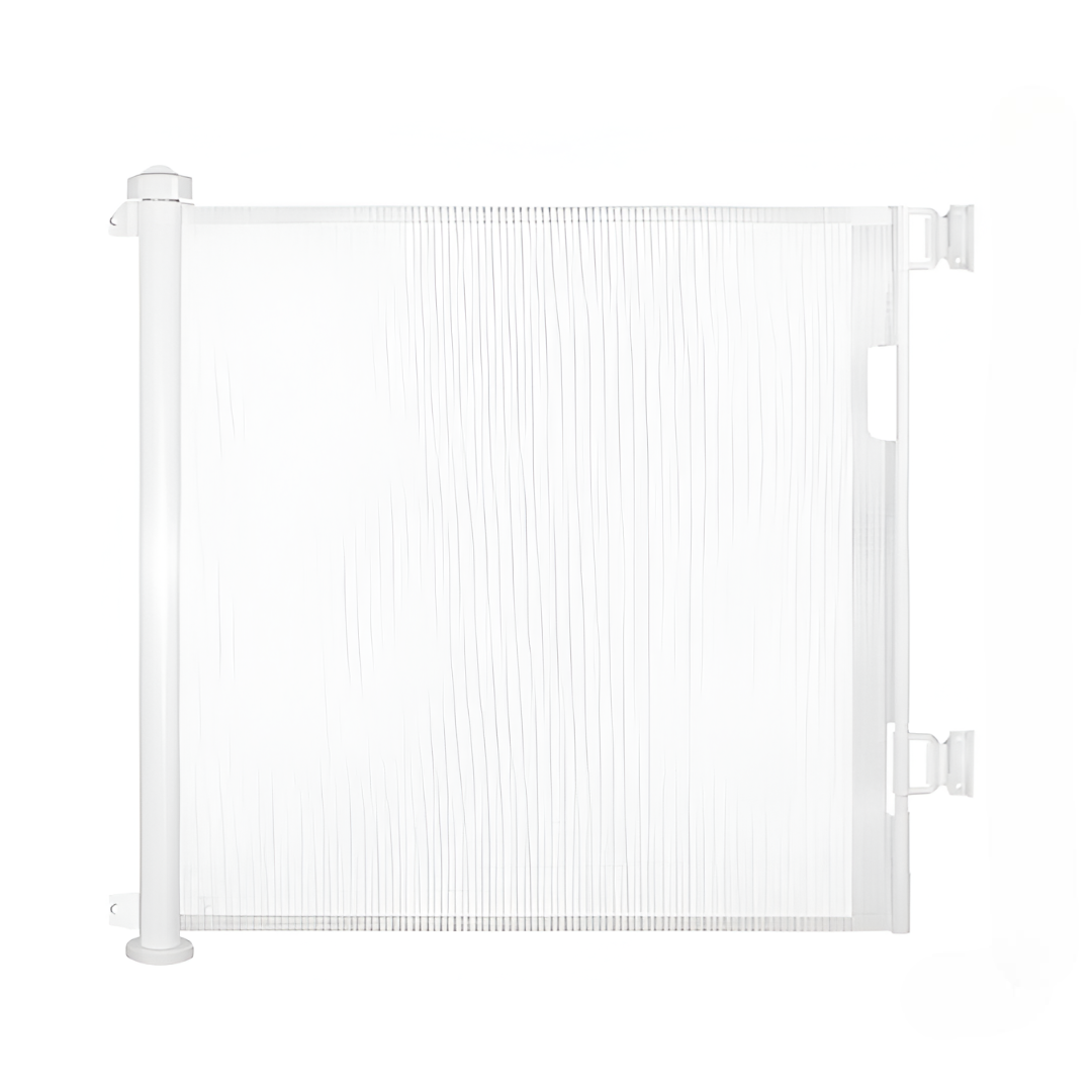 Expandable Window Screen with Fibreglass Mesh and Felt Seal, 2-Pack