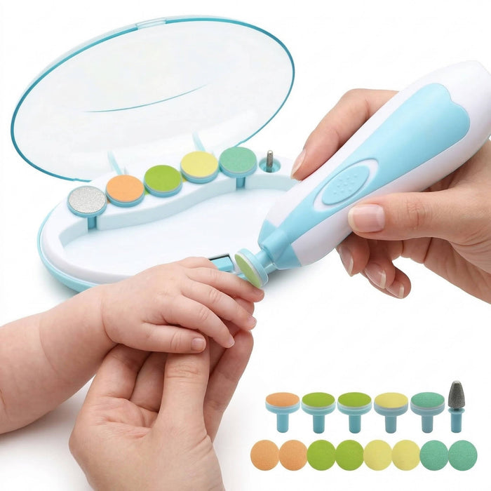 Havenholt 21-in-1 Electric Baby Nail Trimmer with LED Light
