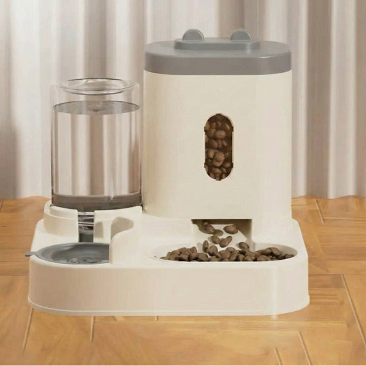 Havenholt Gravity Water Dispenser with Food Bowl