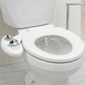 Self Cleaning Non Electric Bidet Attachment, Single Nozzle, Adjustable Water Pressure for Toilet Seat