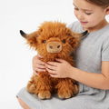 Havenholt Soft Highland Cow Plush Toy for Gifts and Decor