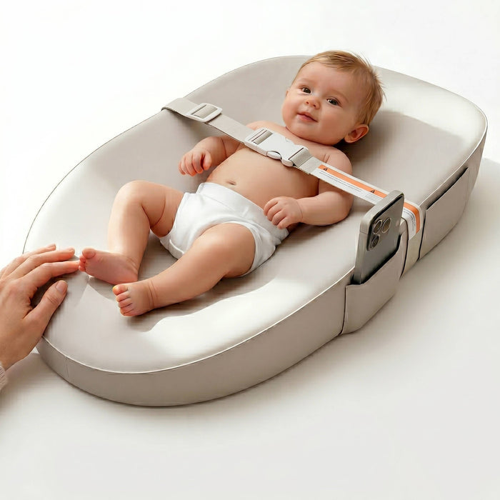 Havenholt Wipeable Baby Changing Mat with Phone Holder