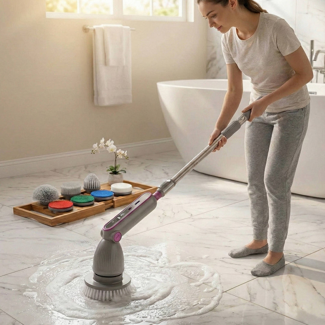 Havenholt Spin Scrubber for Tile and Grout