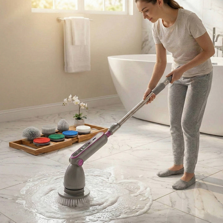 Havenholt Spin Scrubber for Tile and Grout