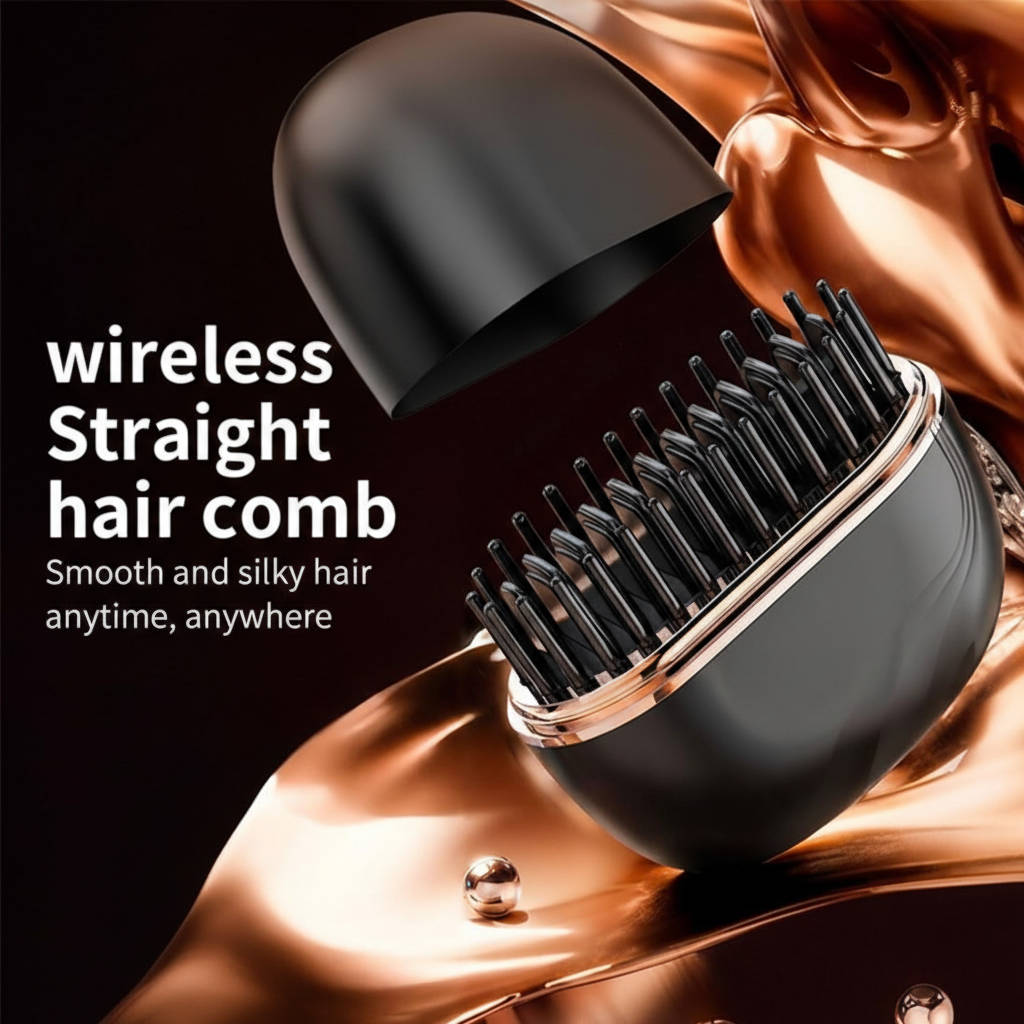 Havenholt Cordless Mini Hair Straightener Comb for Travel