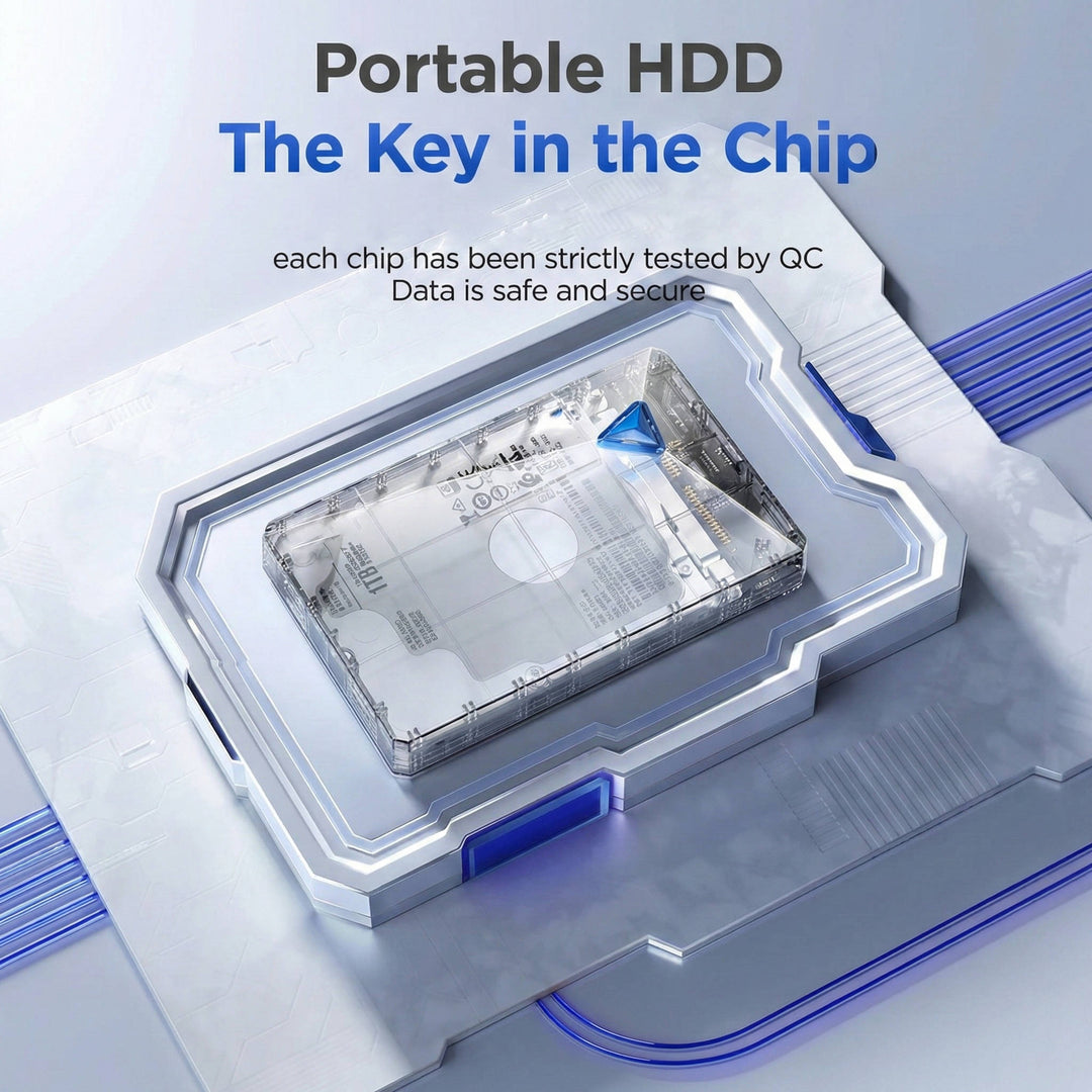Havenholt 2.5 Inch Portable External Hard Drive USB 3.0